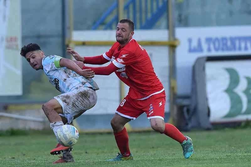 Virtus Francavilla, sirene dalla B per il capitano Partipilo