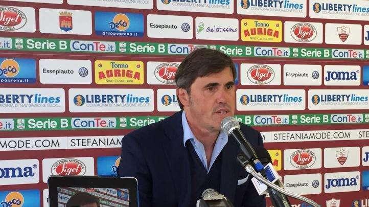Trapani, mister Calori: "Mercato chiuso? Aspettiamo un centravanti"