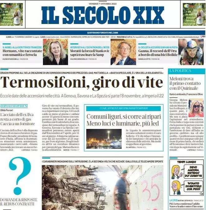 Il Secolo XIX: "Entella, bene solo il passaggio del turno"