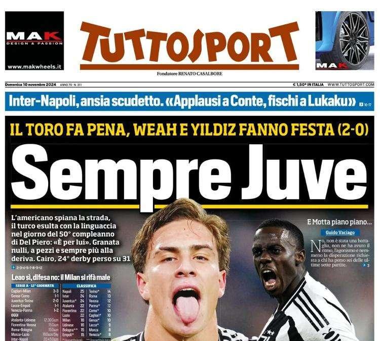 Tuttosport: "Rauti+Della Latta | Il Vicenza insiste"