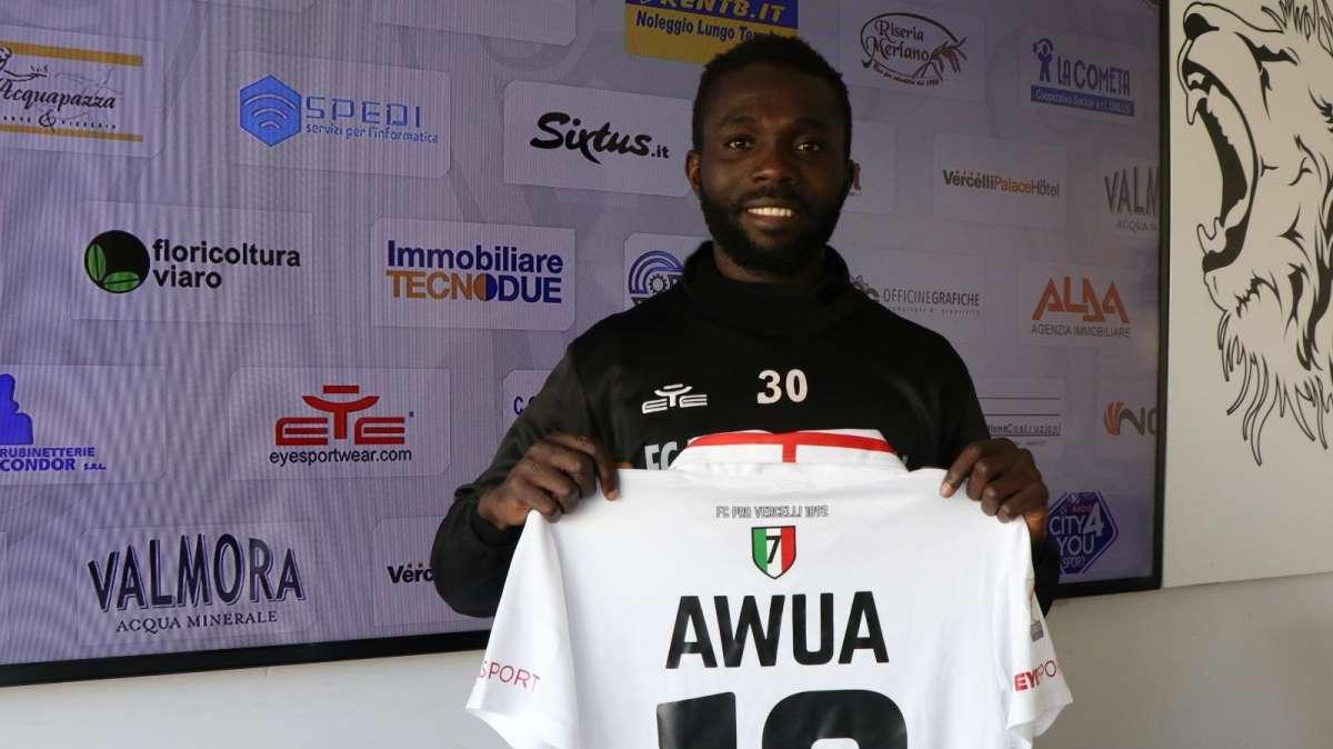 Pro Vercelli, Modesto vuole portare Awua a Crotone