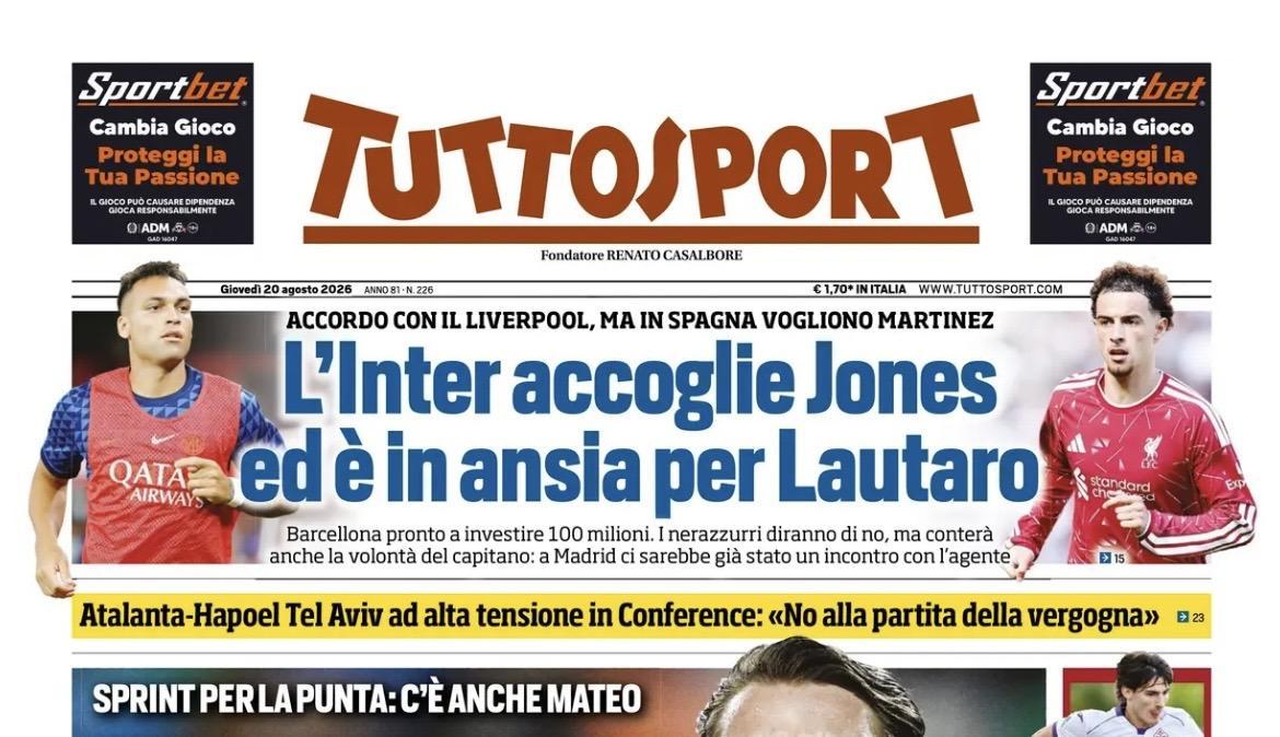 Immagine strip Rassegna stampa n.1