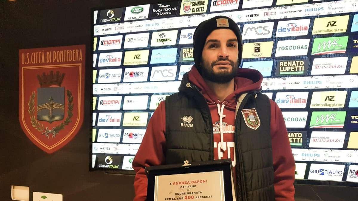 INTERVISTA TC - Pontedera, Caponi: "Avevo perso le motivazioni"