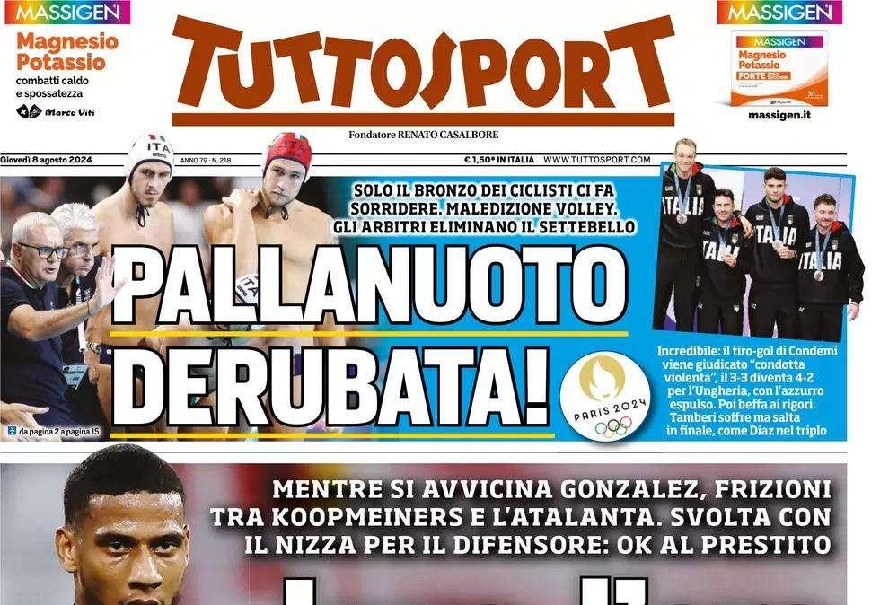 Tuttosport sul mercato: "Milan Futuro: Longo, Fall e Minotti"