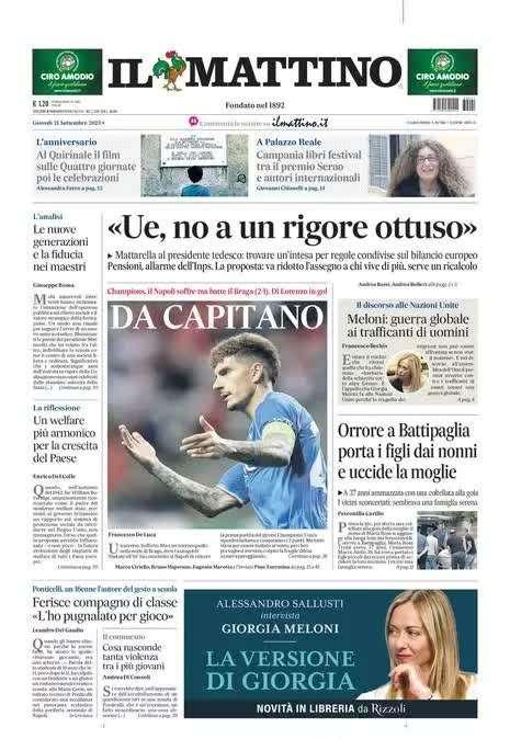 Il Mattino: "Avellino, ora batti un colpo"
