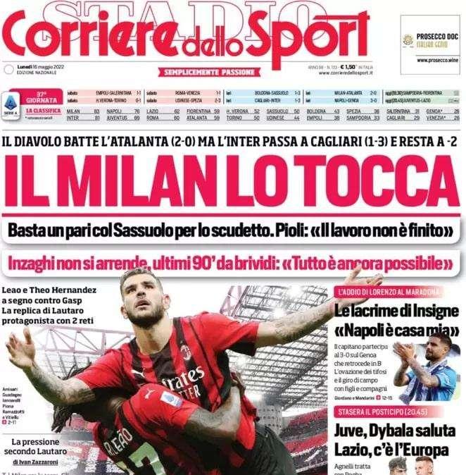 Corriere dello Sport: "Il Palermo cala il jolly Luperini"