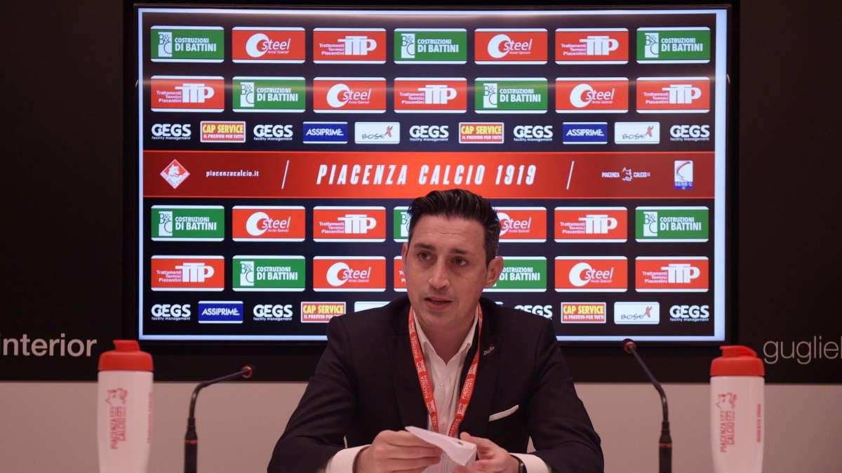 INTERVISTA TC - Dg Piacenza: "Riprendiamoci i punti che avremmo meritato"