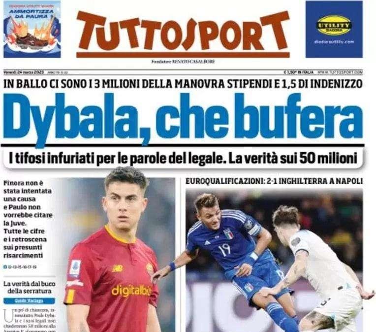 Tuttosport: "Palestra Juve | Pro Vercelli: per la salvezza c'è Comi"