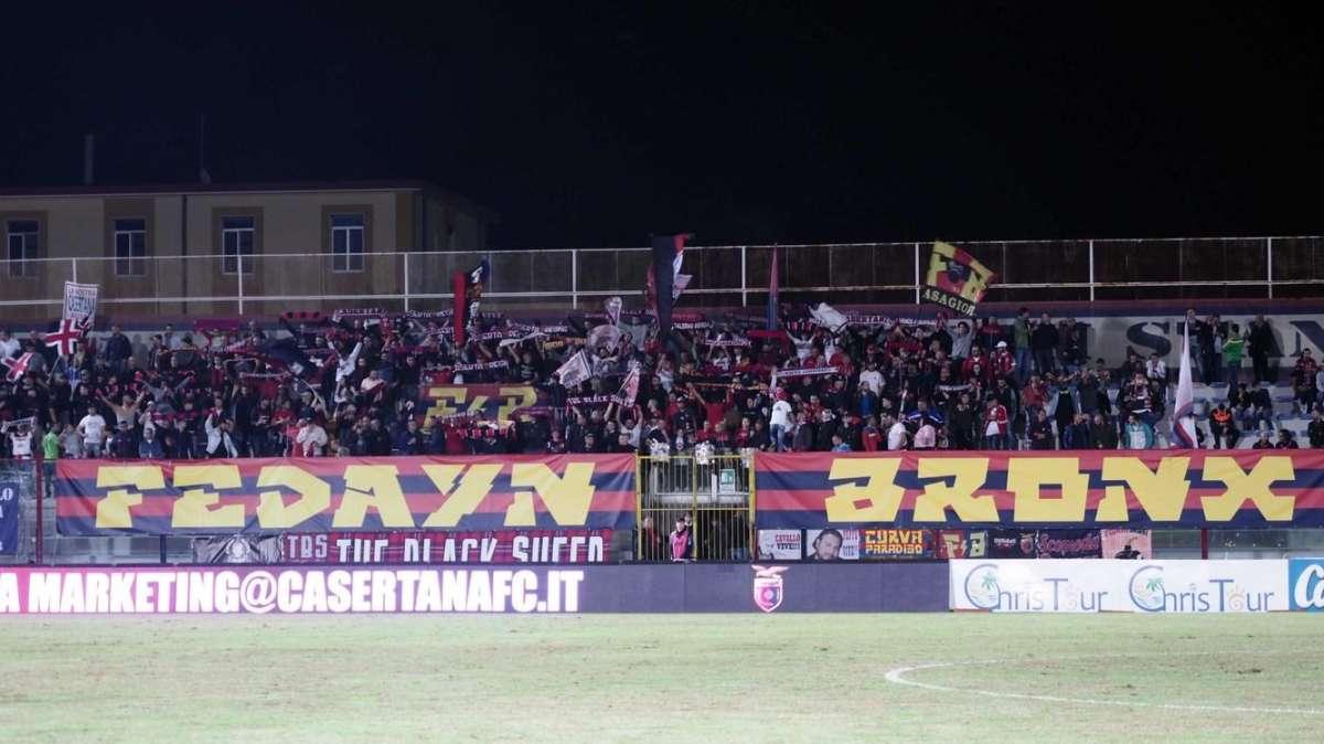 Casertana, al 'Pinto' si rivede Mancini dopo il grave infortunio al crociato