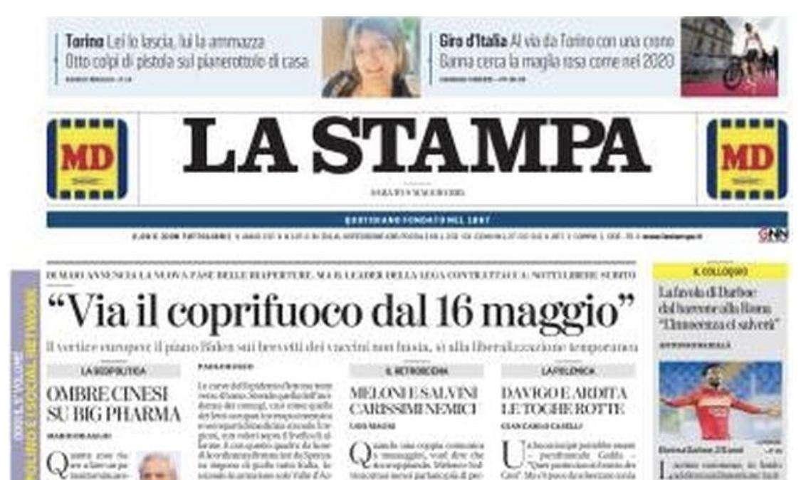 La Stampa: "Grigi, oggi il primo test verso i playoff"