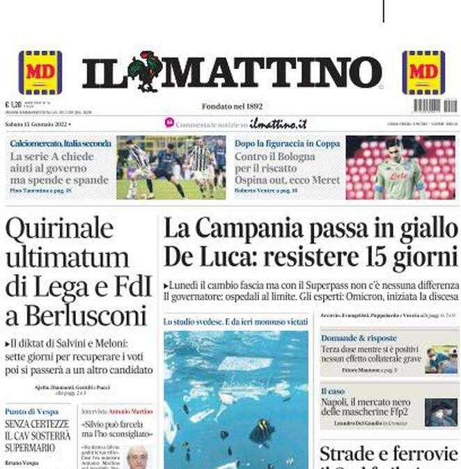 Il Mattino di Avellino: "Si riapre il discorso Iemmello"