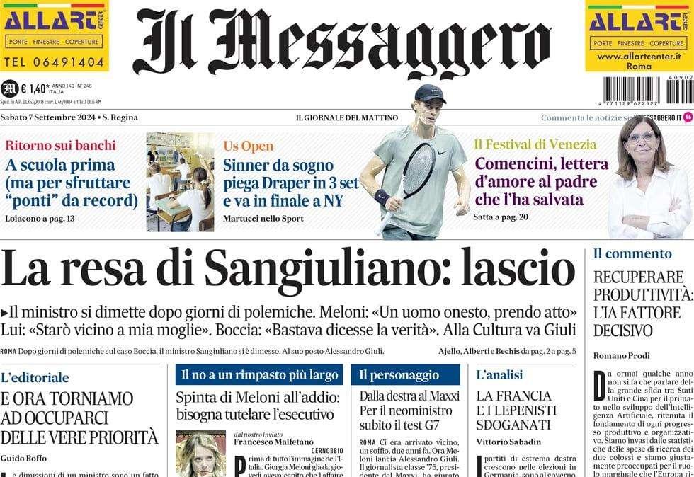 Il Messaggero - ed. Abruzzo: "Pescara, scatta l'ora della vendetta"