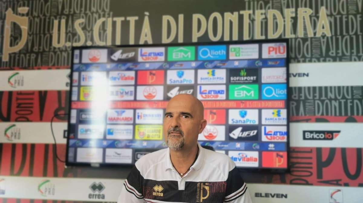 Pontedera, Canzi: "Torres? Nessun contatto. Voglio rimanere qui"