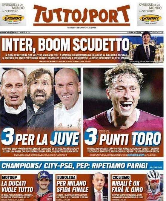 Tuttosport: "Perugia da godere, in B sfiderà Terni"