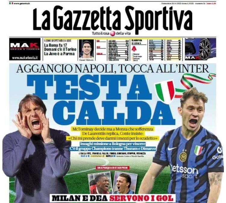 GdS: "Messina, vittoria e speranza | Il Foggia sempre più nei guai"
