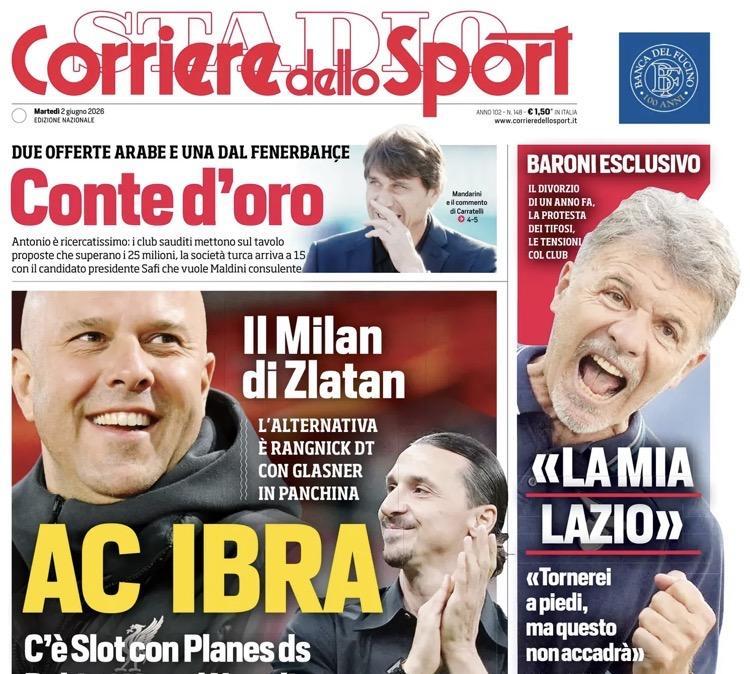 Corriere dello Sport - Spinta Brescia, Corini punta su super Crespi
