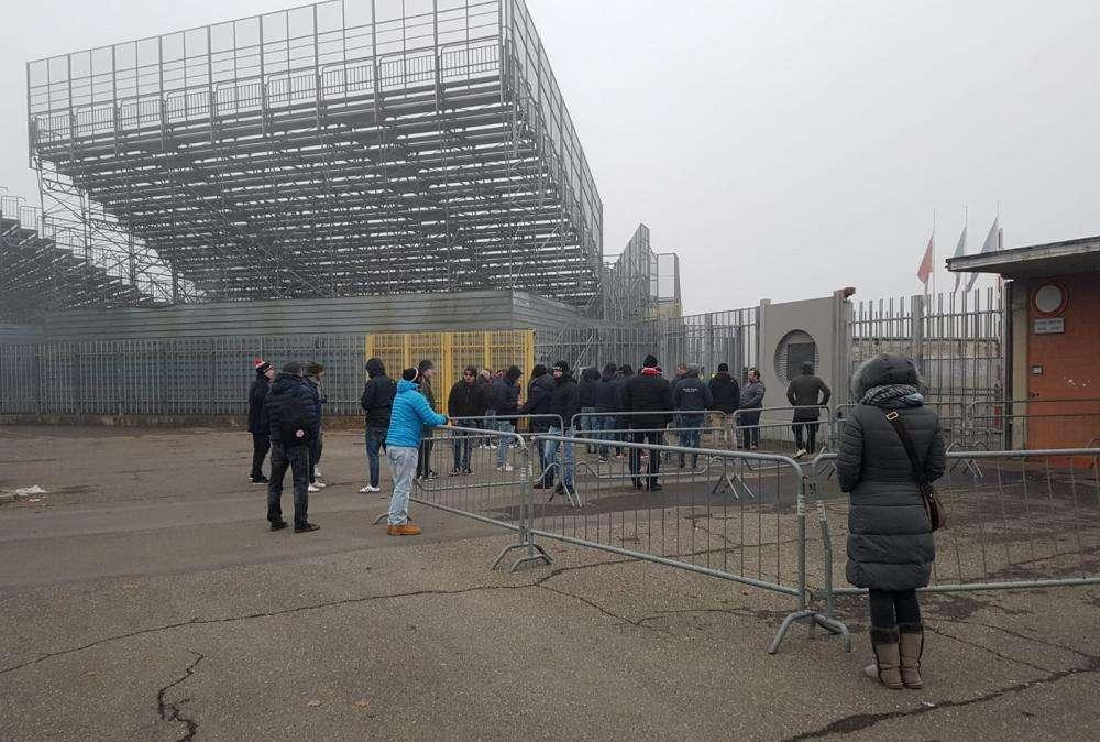 FOTONOTIZIA TC - Piacenza, tensione al "Garilli": contestato arbitro
