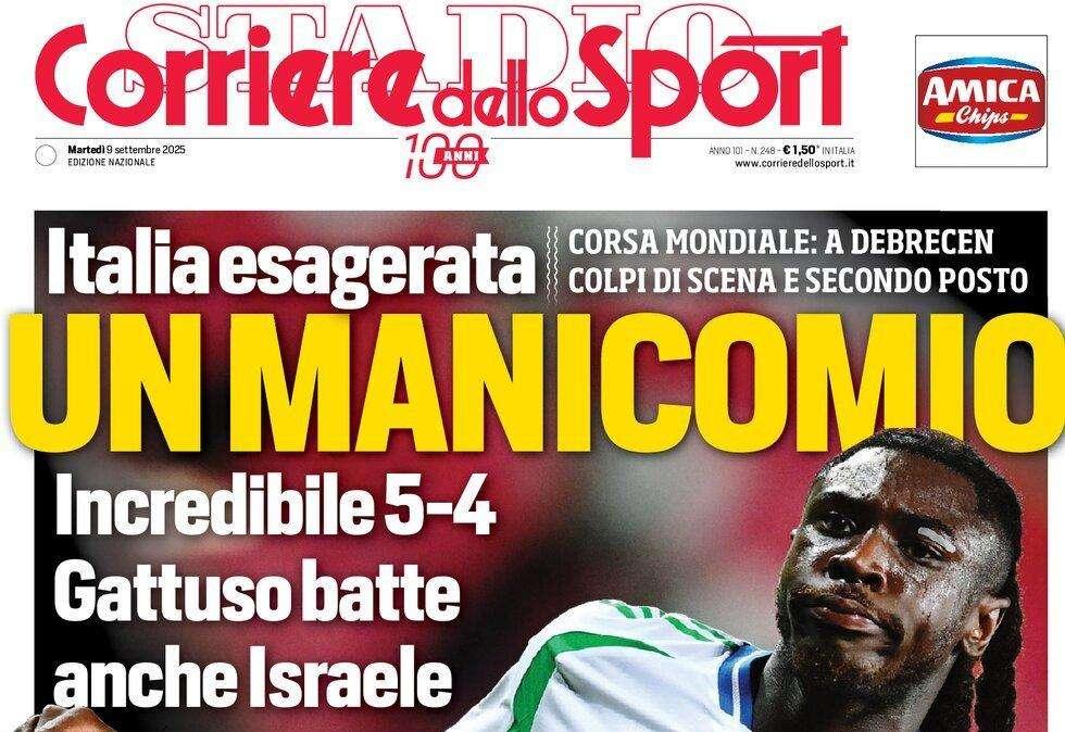 Rassegna stampa Le prime pagine dei quotidiani sportivi