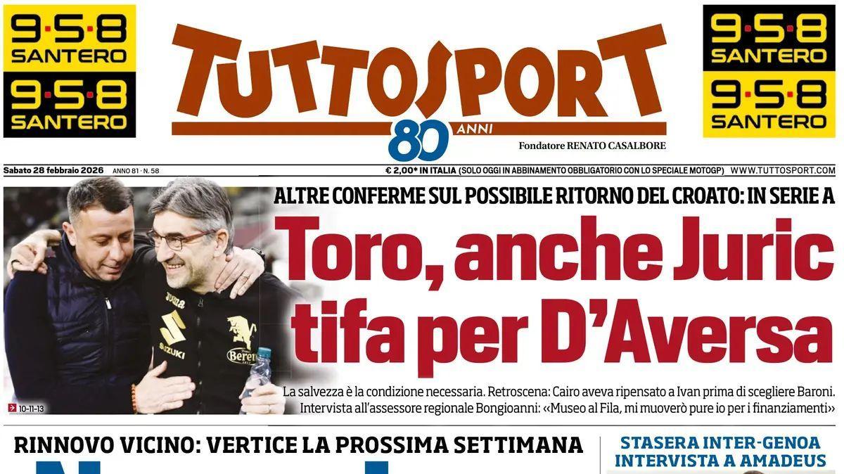 Tuttosport: "Valdesi ritorna e salva il Novara"