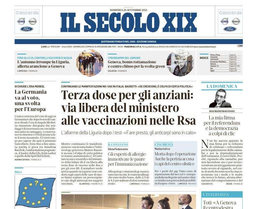 Secolo XIX: "Colpo grosso dell'Entella a Modena"