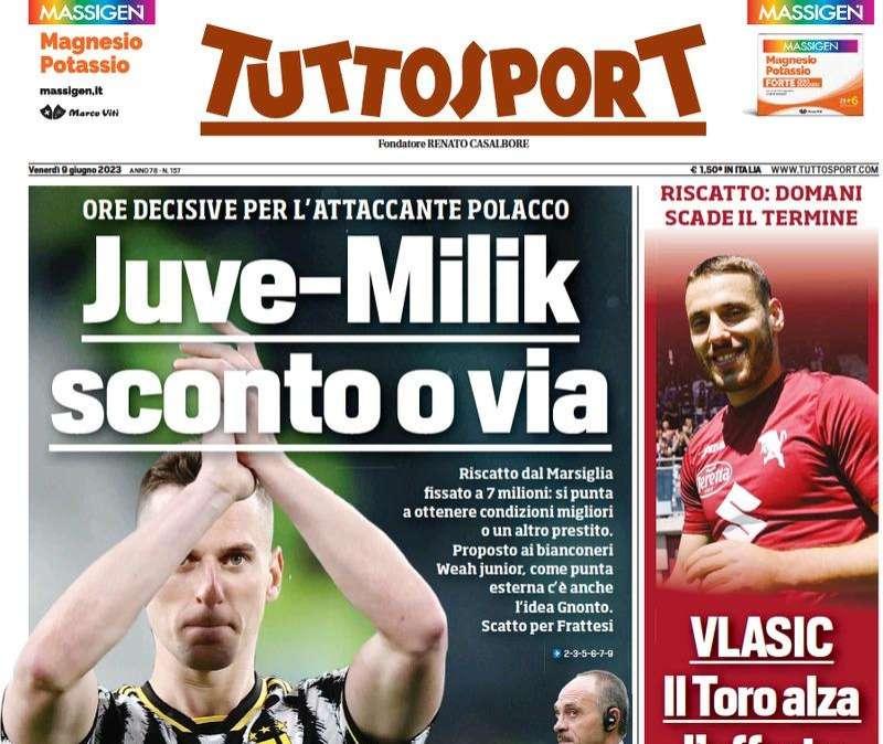 Tuttosport: "Foggia da urlo. Pescara shock | Grande Lecco. Beffa Cesena"