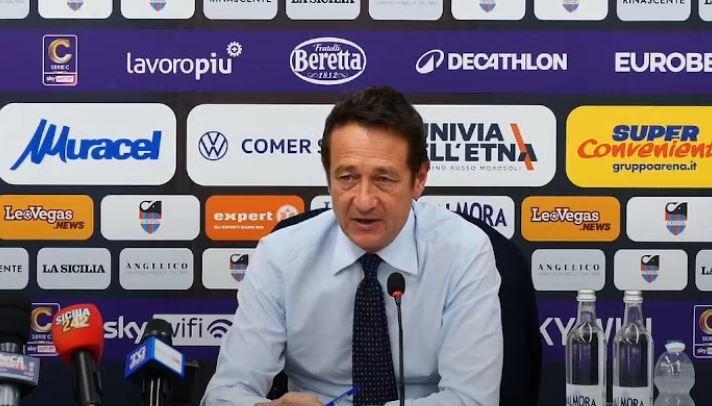 DG Catania: "Esonero Toscano? Squadra poteva fare di più"