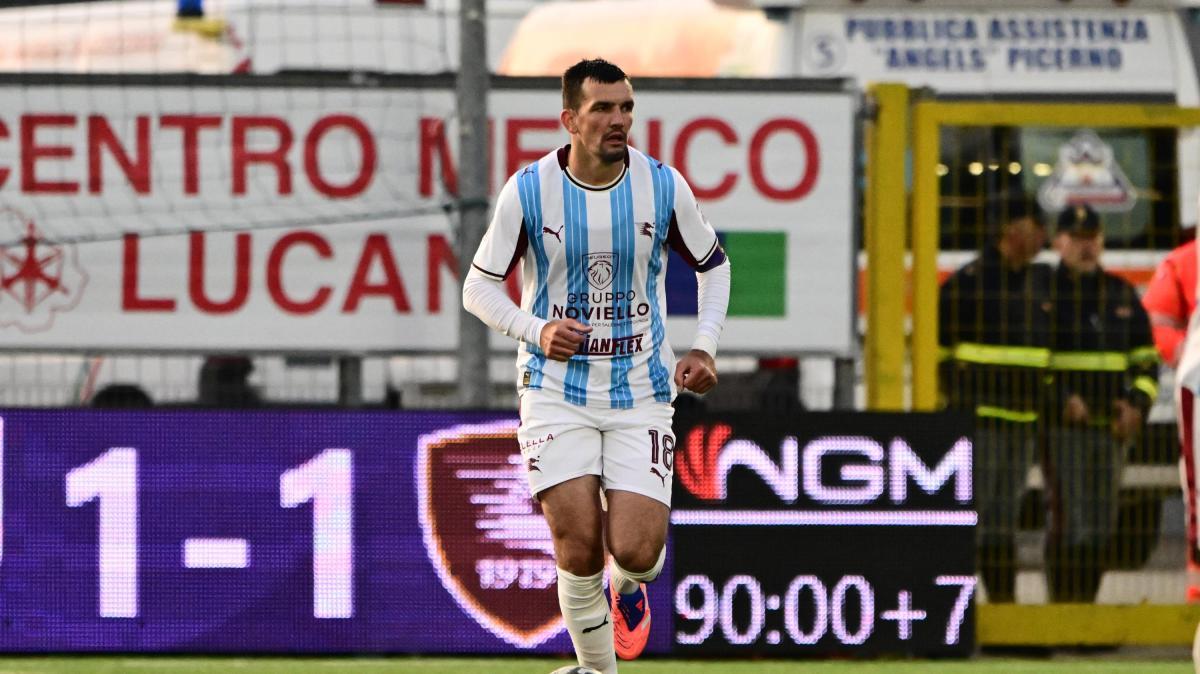 Salernitana, Golemic: "3 punti in tasca... e 10-12 in testa"