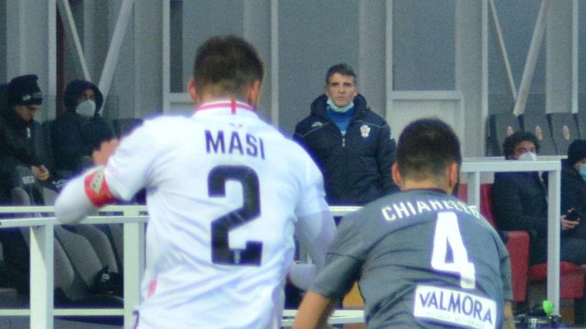 Pro Vercelli, Masi: "Non è una sconfitta a farci abbassare la testa"