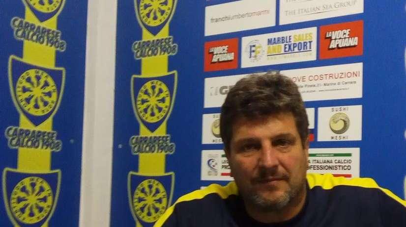 Carrarese, Baldini: "Mi faccio da parte, non c'è altra soluzione"