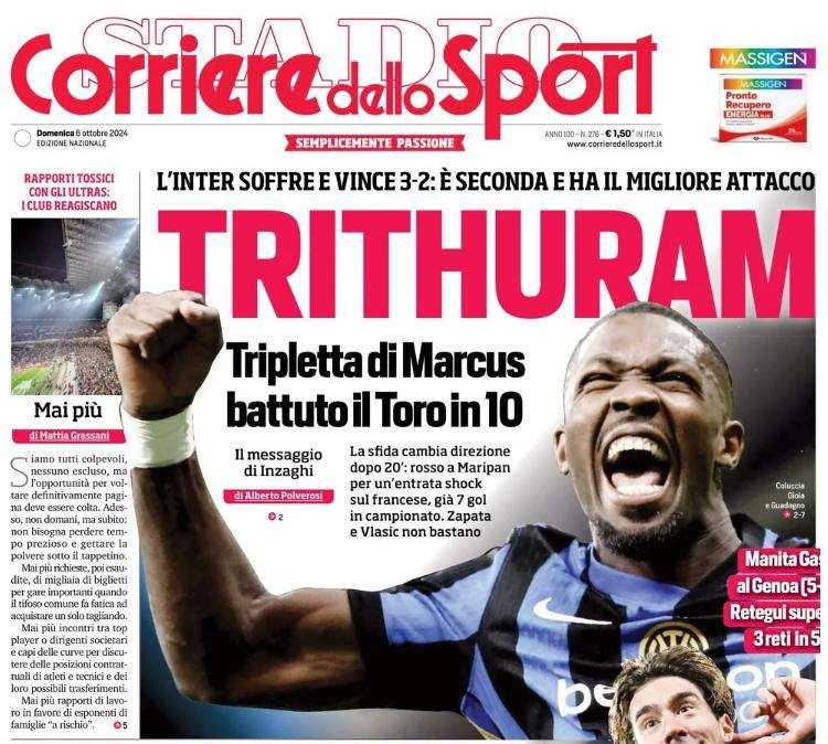 Corriere dello Sport: "Squillo Cavese, il Picerno rimedia"