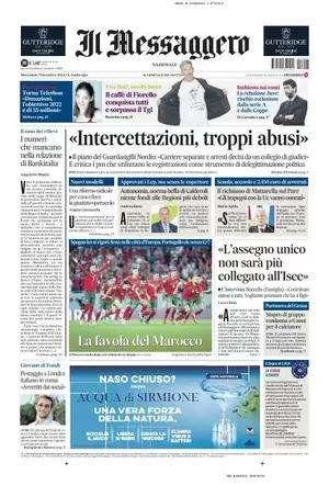Il Messaggero: "Viterbese in coppa: «Spunti per rialzarci»"