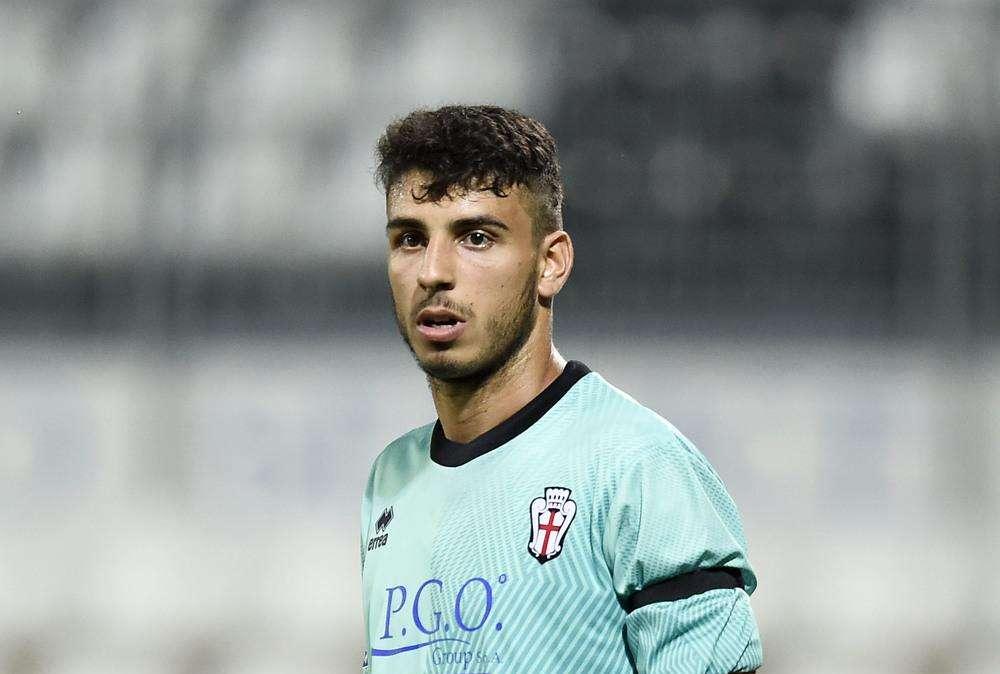 Il Foggia all'assalto del portiere Tommaso Nobile