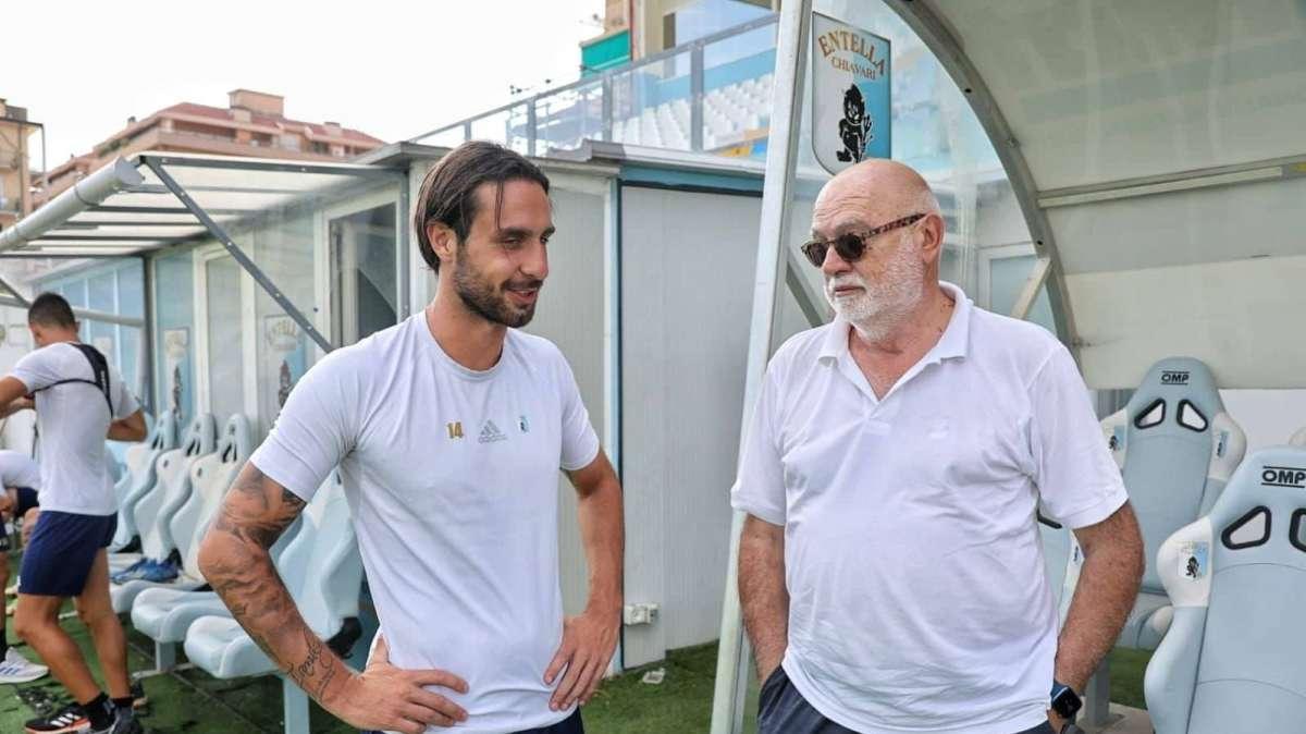 Entella, Zamparo si presenta: "Pronto a scoccare le mie frecce"