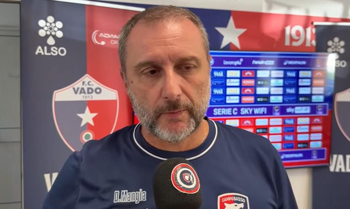 Campobasso, Mangia: "Serve tempo per crescere. Abbiamo tutte le risorse per fare una grande gara"