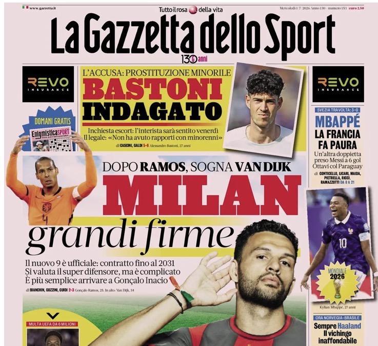 Immagine strip Rassegna stampa n.1