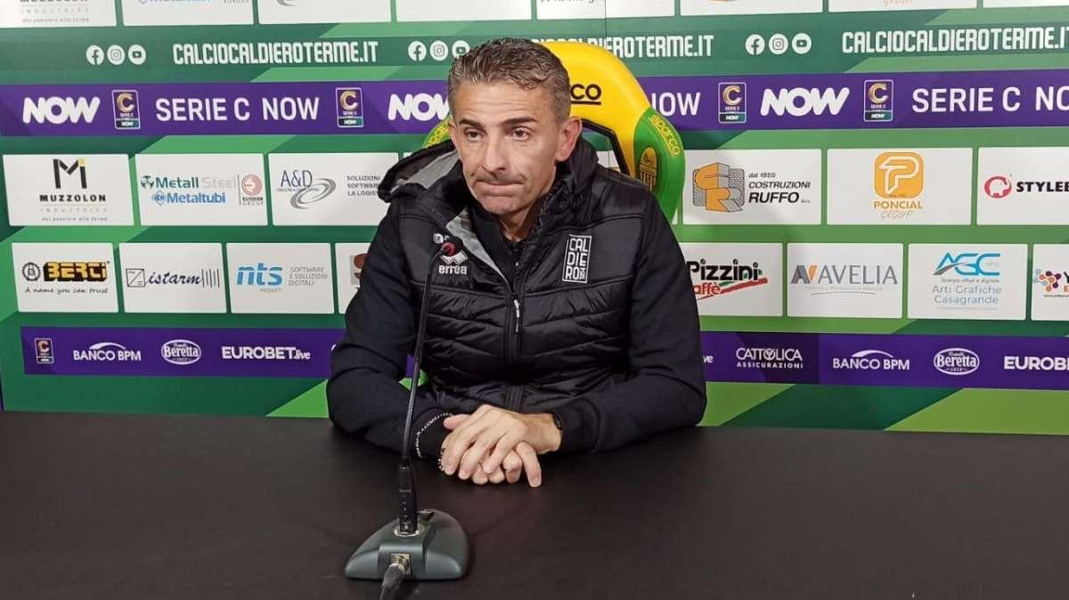 Caldiero Terme, Soave: "Giana è squadra più in forma, ha grande fiducia"