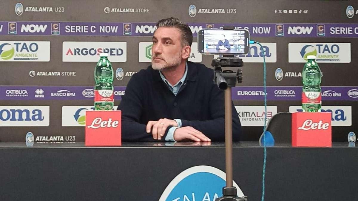 Atalanta U23, Modesto: "Bravi ai miei, non era facile uscire da 4 ko non belli"