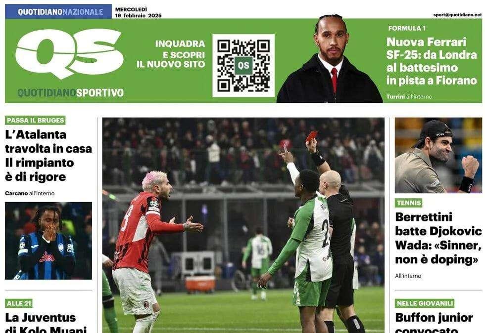 QS - La Nazione: "Lucchese, la tempesta perfetta"