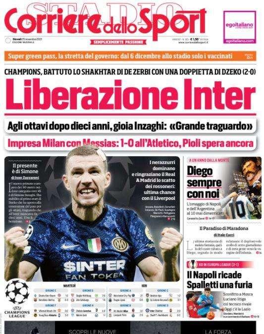 Corriere dello Sport: "L'Andria brinda nella ripresa con Bubas"