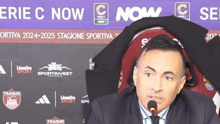 Pres Trapani: "Capuano ha distrutto lo spogliatoio. Follia assoluta"