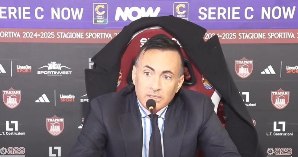 Pres Trapani: "Vicino a Ricci, ci ha messo tanto per portare il Siracusa in C"