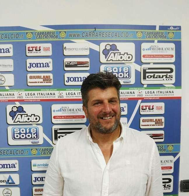 Carrarese, Baldini: "Gruppo coeso e concentrato sull'obiettivo"