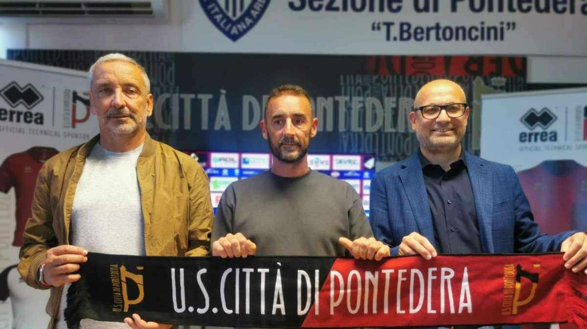 Pontedera, Agostini incassa la fiducia del club: "Crediamo nello staff tecnico"