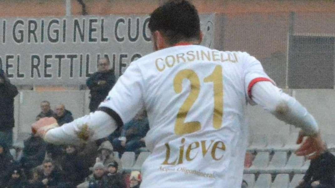 Campobasso, nel mirino il terzino Francesco Corsinelli del Gubbio