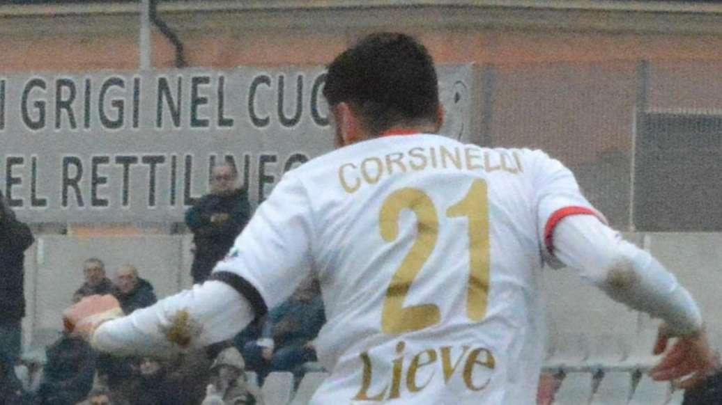 Corsinelli sblocca Vis Pesaro-Gubbio con un gol lampo dopo 17 secondi