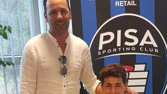 FOTONOTIZIA TC - Pisa, primo contatto da professionista per Campani
