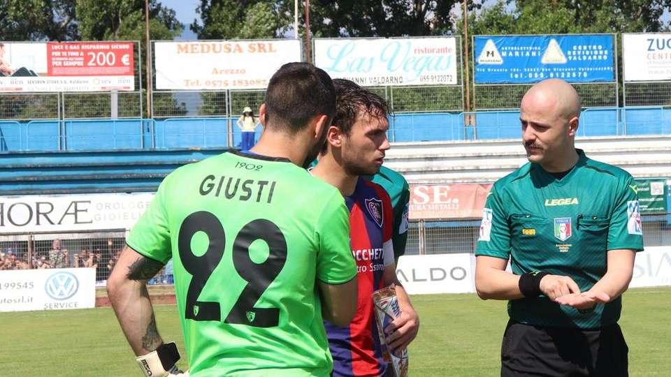 NOTIZIA TC - Montevarchi, sul portiere Giusti l'interesse di tre club