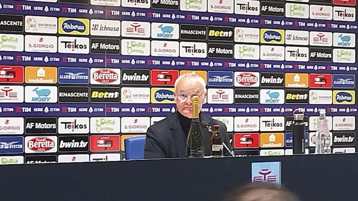 SALA STAMPA- RANIERI:”Sono contento per i 3 punti, ma che fatica”