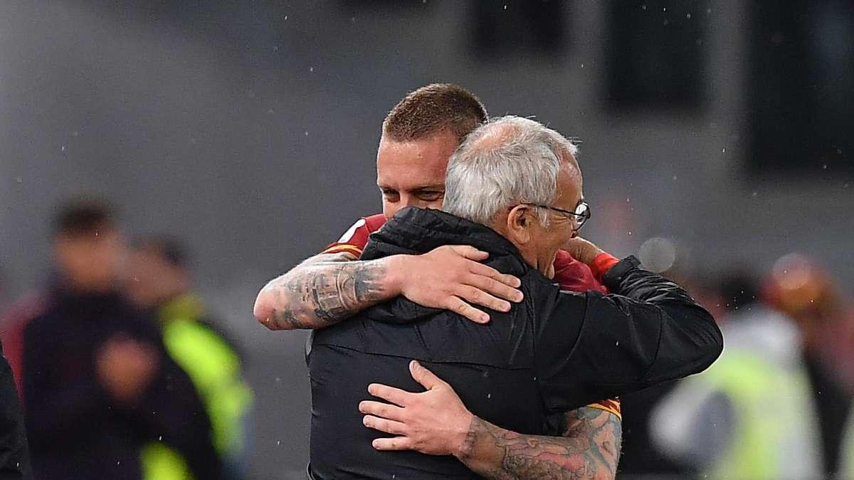 Riccardi: "Ranieri mi volle in campo il giorno dell'addio di De Rossi alla Roma"