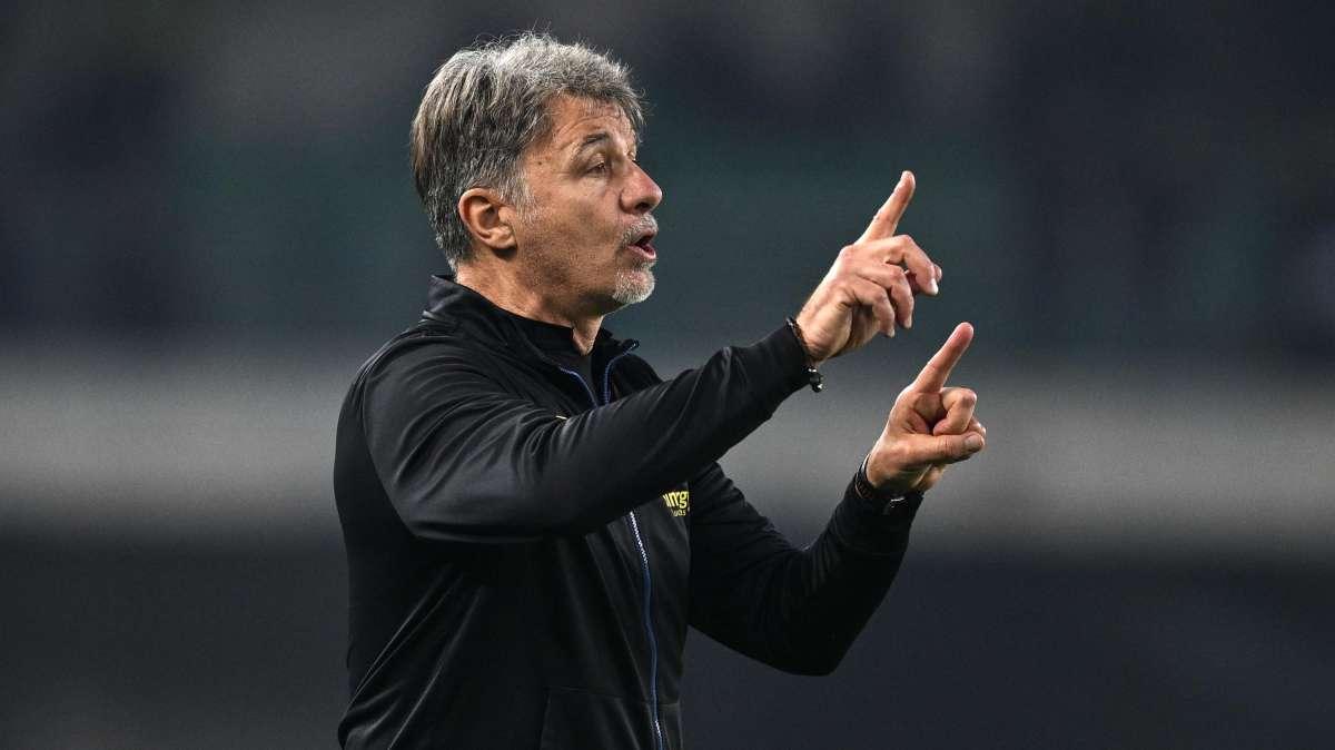 QUI VERONA - Il tecnico Baroni squalificato a Cagliari